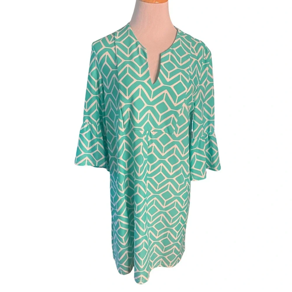Jude Connally bright turquoise